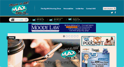 Desktop Screenshot of max983fm.com